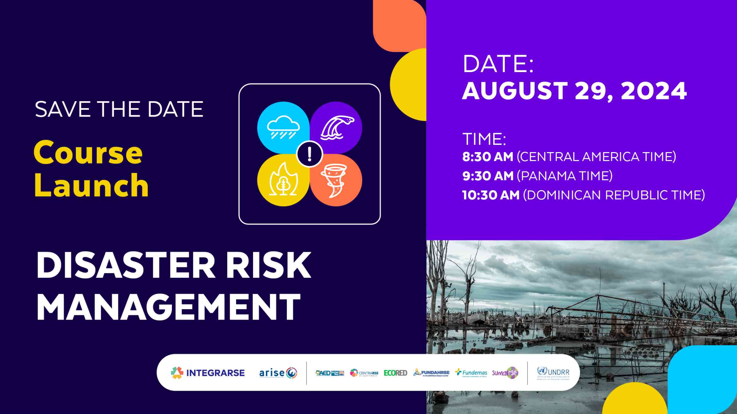 Course Launch on ‘’Disaster Risk Prevention Management’’