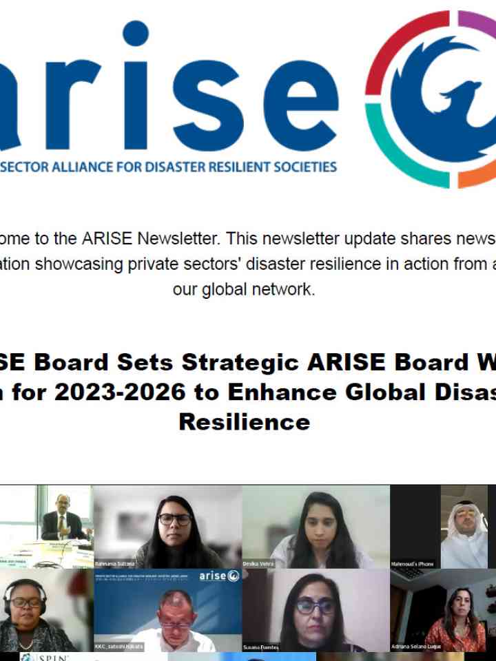 ARISE Newsletter: April 2024